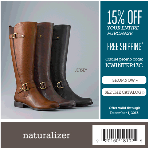 Naturalizer Promo Code October 2014: Find Naturalizer Coupons ...
